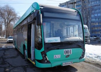 Ульяновск тестирует электробус «Сириус» на городских маршрутах