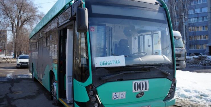 «Ульяновскэлектротранс» тестирует электробус «Сириус» на городских маршрутах