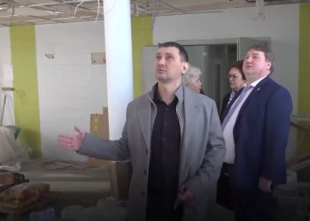 Мэр Ульяновска проинспектировал капремонт и стройку школы и лицея