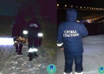 Ночью в Ульяновске спасли заблудившегося у Президентского моста горожанина