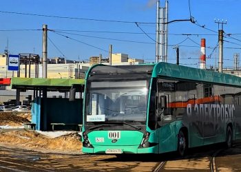 В Ульяновске электробус «Сириус» вышел на маршрут №14М с пассажирами