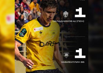 Ульяновская «Волга» вырвала ничью у «Енисея» на последних минутах