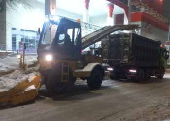 380 тонн песка и 32 тонны реагента высыпали на дороги Ульяновска за сутки