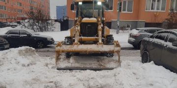 На борьбу со снегом и гололедом в Ульяновске брошено 188 единиц техники