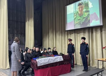 В Новоспасском районе похоронили погибшего на СВО Александра Боброва