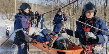 Ульяновские спасатели отработали действия по ликвидации последствий паводка