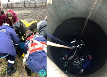 Ульяновские спасатели достали пожилого мужчину из шестиметрового колодца