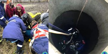 Ульяновские спасатели достали пожилого мужчину из шестиметрового колодца