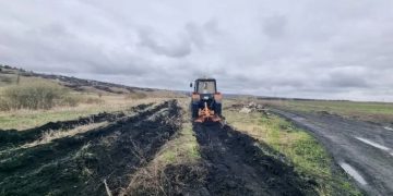 На окраинах Ульяновска создали 42 км противопожарных полос