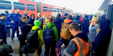 352 пассажира сошедшего с рельсов поезда №302 прибыли в Ульяновск