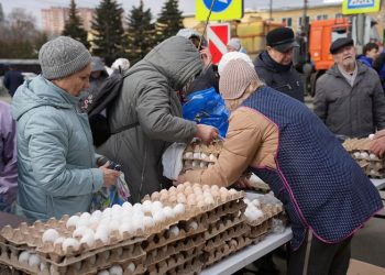 Более 50 тысяч яиц и 18 тонн овощей: подведены итоги предпасхальной ярмарки в Ульяновске