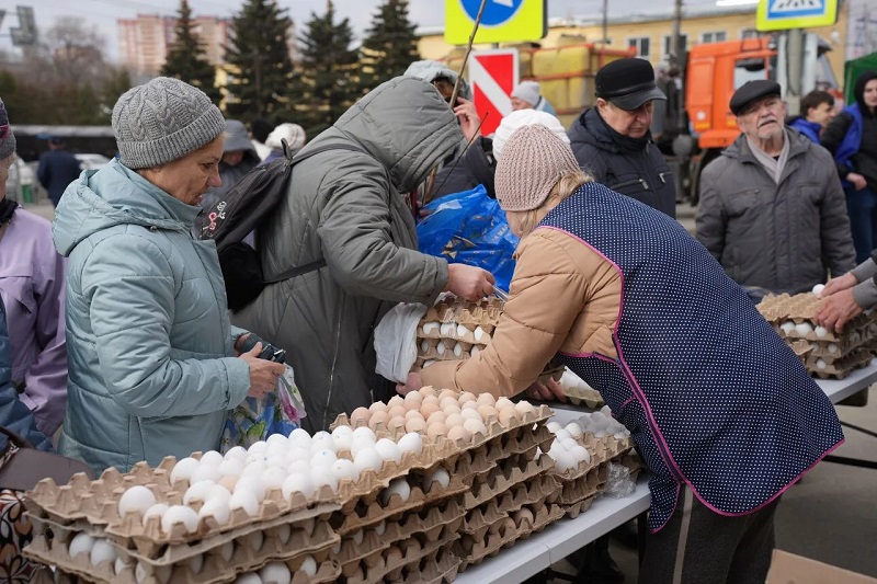 50 тысяч яиц и 18 тонн овощей: подведены итоги предпасхальной ярмарки в Ульяновске