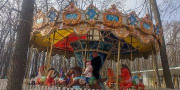 В ульяновском парке «Прибрежный» запустили аттракционы