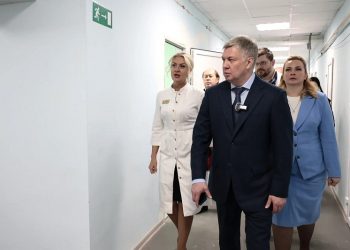 Губернатор лично оценил, как ремонтируют поликлиники в Ульяновске