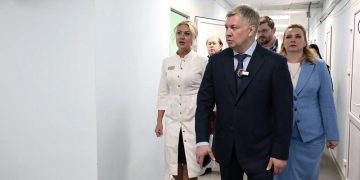 Губернатор лично оценил, как ремонтируют поликлиники в Ульяновске