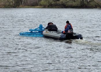 Ульяновские плавающие фонтаны на Свияге: монтаж уже начался, запуск — 1 мая