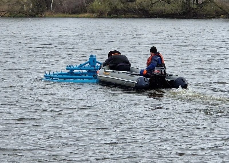 Ульяновские плавающие фонтаны на Свияге: монтаж уже начался, запуск — 1 мая