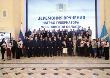 Русских наградил героев, ликвидировавших последствия крушения поезда под Ульяновском