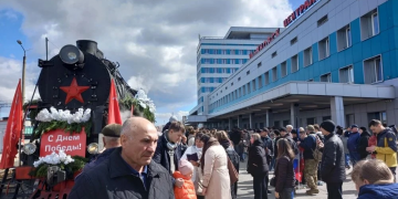 «Паровоз Победы» прибыл в Ульяновск: ретро-состав принимает гостей до полудня