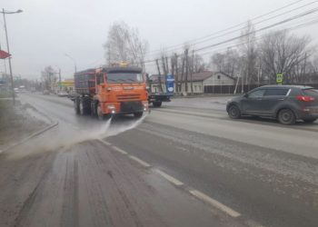 Ульяновцам объяснили, зачем моют дороги в дождь