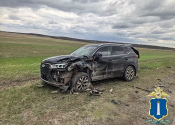 Три «китайца» и «кореец» устроили дорожный замес на трассе в Ульяновской области