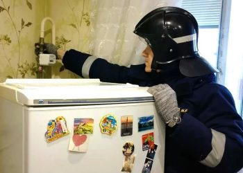 В Ульяновске семья из четырёх человек покинула квартиру из-за утечки газа