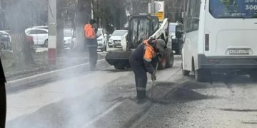 На три бригады больше: в Ульяновске ускоряют ремонт дорог