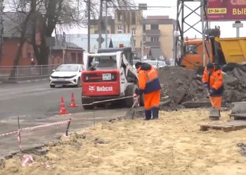 В Ульяновске расширяют въезд на улицу Репина с проспекта Нариманова