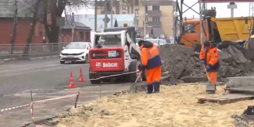 В Ульяновске расширяют въезд на улицу Репина с проспекта Нариманова