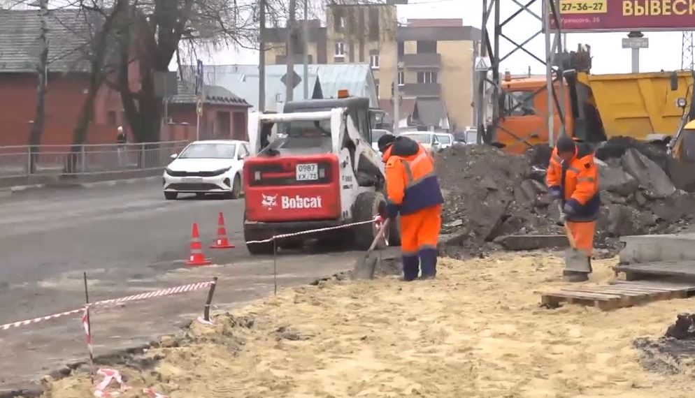 В Ульяновске расширяют въезд на улицу Репина с проспекта Нариманова