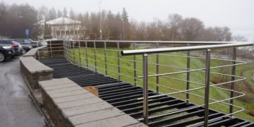 На Новом Венце в Ульяновске начали ремонтировать смотровые площадки