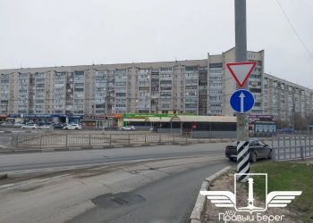 На Пушкарёвском кольце в Ульяновске установили новые дорожные знаки