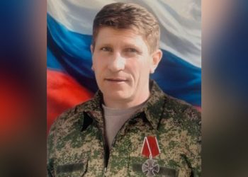 В Николаевском районе прощаются с погибшим на СВО Владимиром Матвеевым