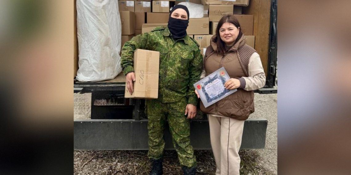 Коллектив ульяновской медсанчасти собрал гуманитарный груз для бойцов СВО