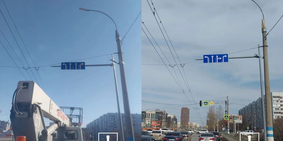 На проспекте Авиастроителей теперь можно поворачивать направо