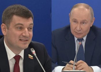 Спикер Ульяновской ГД Ножечкин рассказал Путину о взносах и газификации