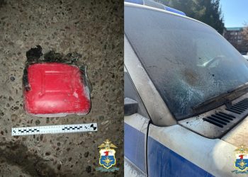 В соседних с Ульяновском Чебоксарах 16-летняя девушка подожгла полицейский УАЗик