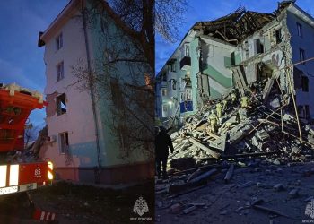 Соседей Ульяновской области снова атакуют ВСУ: в Сызрани обрушился подъезд жилого дома