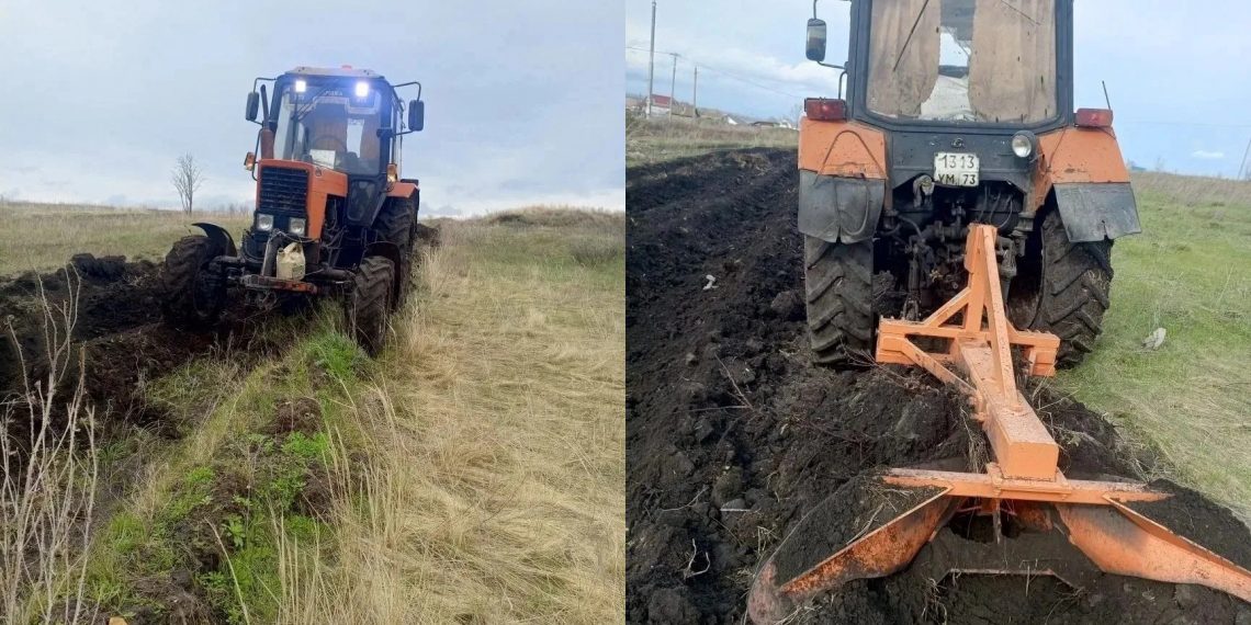 Кротовку опахали от пожаров