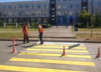 На 14 улицах Ульяновска появится термопластиковая разметка
