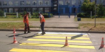 На 14 улицах Ульяновска появится термопластиковая разметка