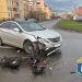 Электровелосипед и Hyundai столкнулись на Октябрьской в Ульяновске