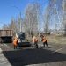 Ульяновские дорожники за сутки заасфальтировали шесть участков улиц горячим асфальтом