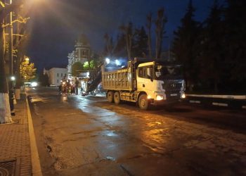 На бульваре Новый Венец в Ульяновске начали ремонт дороги