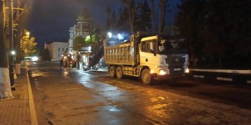 На бульваре Новый Венец в Ульяновске начали ремонт дороги