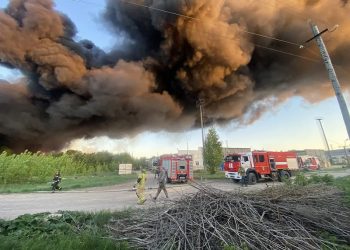 Названа возможная причина пожара у ТЭЦ-2 в Ульяновске