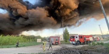 Названа возможная причина пожара у ТЭЦ-2 в Ульяновске