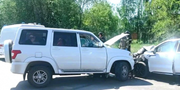Ульяновские спасатели помогали реанимировать пострадавшего в ДТП на проспекте Маргелова