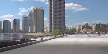 Мост в створе улиц Шевченко и Смычки готовят к асфальтированию