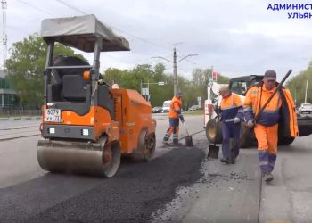 11 бригад и 18 улиц: масштабный ремонт дорог проходит в Ульяновске 11 мая
